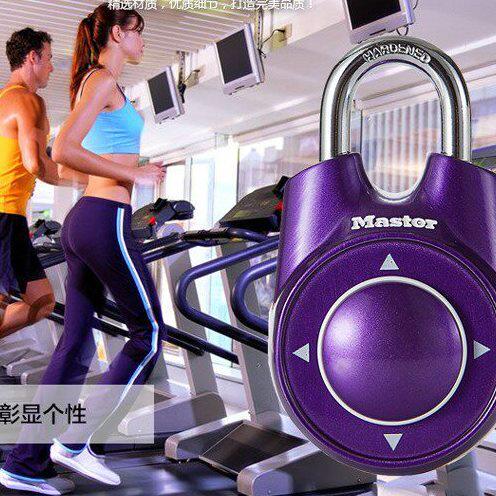 原装精品玛斯特方向密码健身房更衣柜储物箱挂锁1500ID密室4位锁