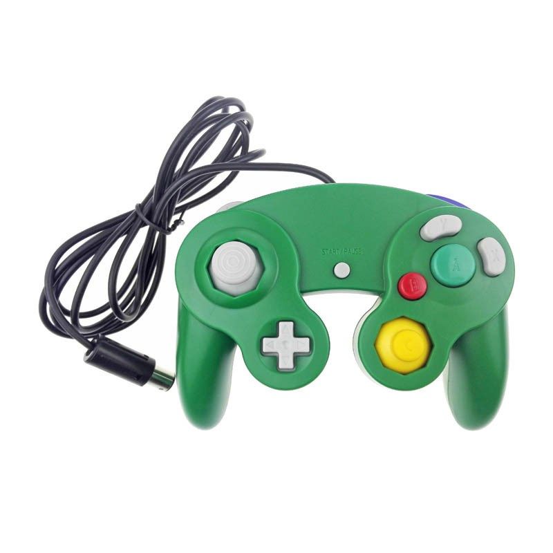 GC/Wii有线手柄 GC单点游戏震动手柄gJame ce有线手柄游戏周边