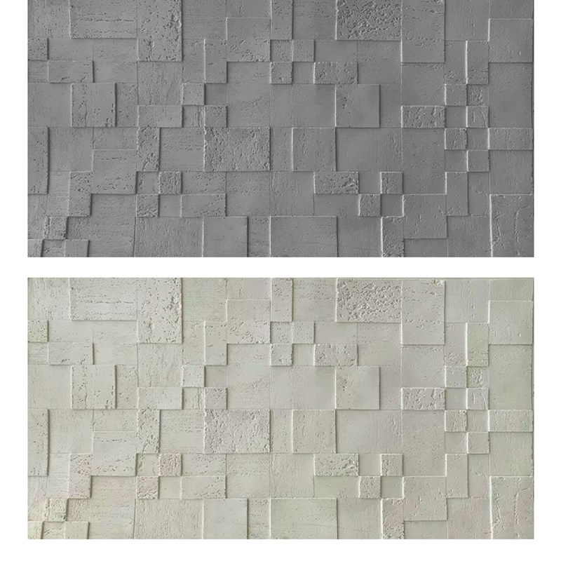 软瓷拼贴石马赛克柔性彷砖拼接背景墙M装饰房屋外墙软贴面板