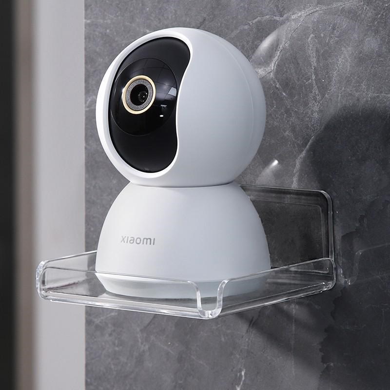 家用头墙c上置物架免打孔路由器顶盒托架放室内外监控器支架