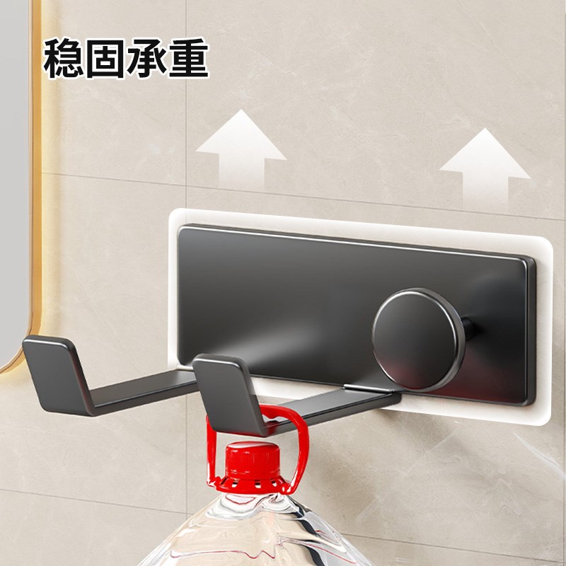 吹风机置物架卫生间免打孔壁挂式电D吹风支架多功能电线挂架收纳