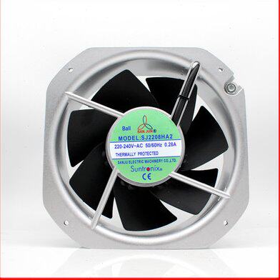 全新SANJUN三巨SJ2208HA2/HA1/HA3 220V/110V控制柜轴流风机22580