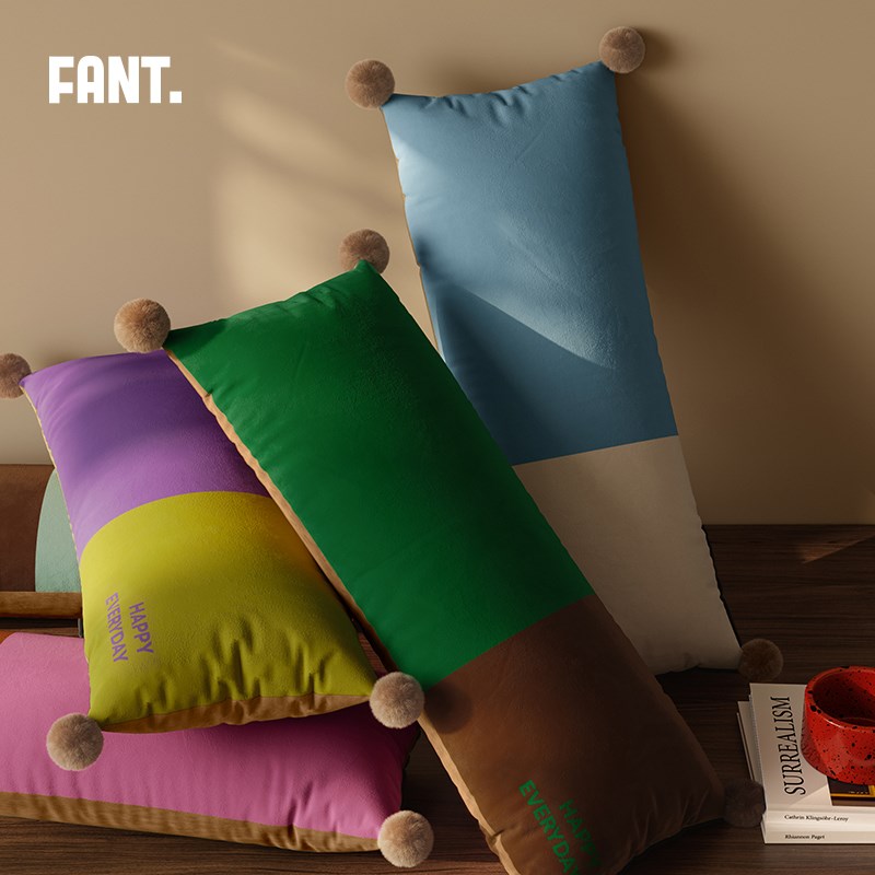 假日乌托邦床上抱枕靠垫轻奢x高级感沙发靠枕女生睡觉专用长条腰