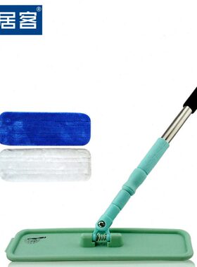 静电加大磁居客打蜡尘推心2干湿两用木地板片拖布平板拖把化版布