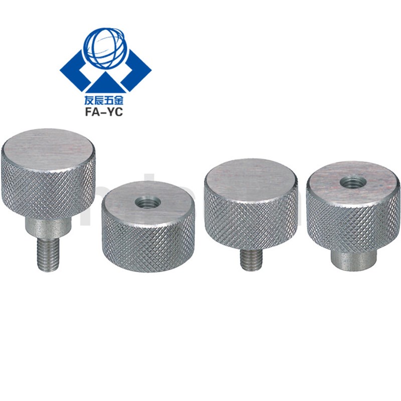 网纹旋钮 不锈钢把手HAX5t1/52-M3/4/5-L6/10/16/20