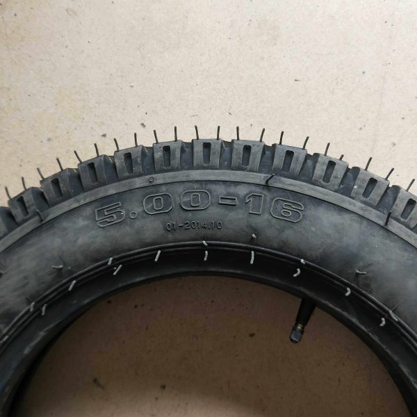 时风五征农用三轮车轮胎 500-16轮胎 带内胎一套 时风全车配件