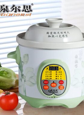 快速全自动电炖锅陶瓷煲汤插电砂锅预约家用熬煮粥神器2-3-4-5人6