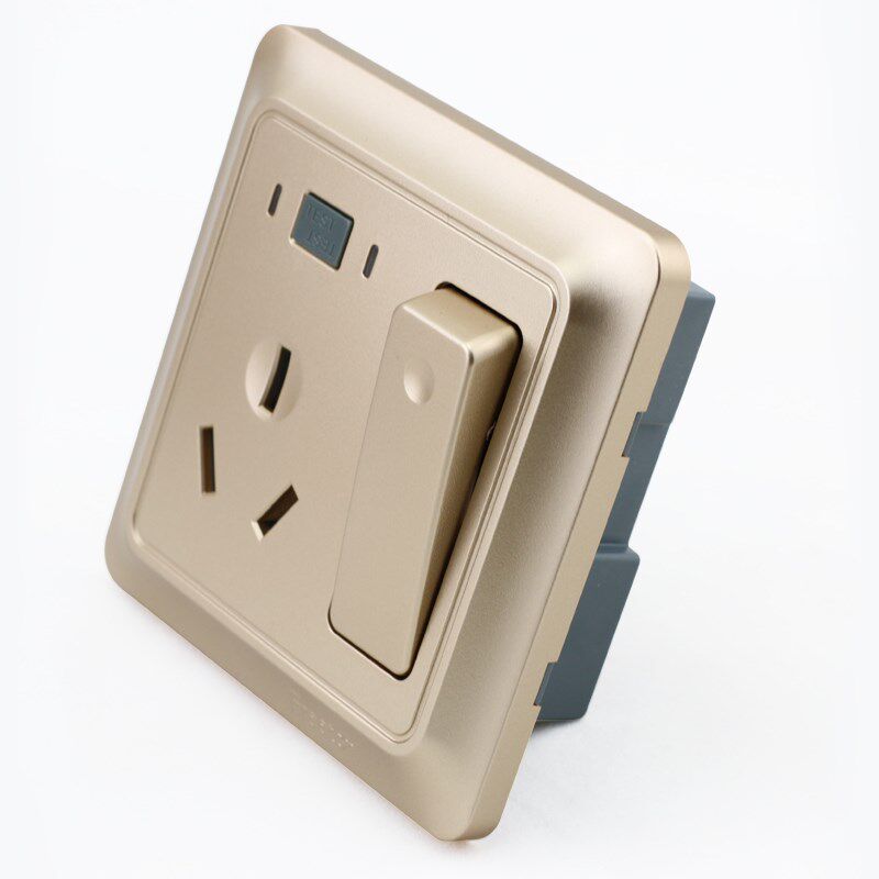 法纳通10A16A漏电保护v器空气开 挂式空调热水器带漏保插座86型