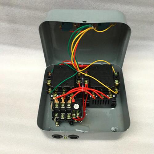 QC20-3/NH 电磁磁力起动器 20A 可逆 正反转 带3个按钮