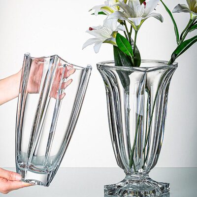 桌面家居BO欧式居家H玻璃水晶EMI富贵竹进口花瓶花瓶克捷A