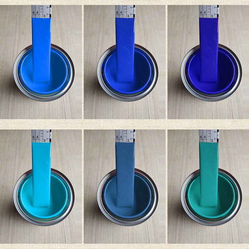 孔雀蓝解放蓝色汽车货p车翻新桶装防锈防腐铝合金专用工业金属油