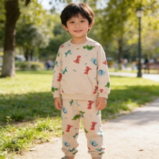 纯棉！外贸出口韩单男童卫衣男孩儿童春装上衣2026新款春季超好看