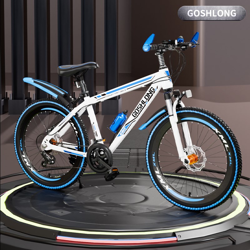 24寸26b寸青少年中小学生单车男女学生变速山地自行车24速27速30