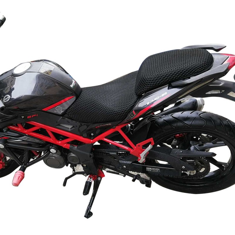 摩托车坐垫套适用于贝纳利红宝龙BJ150-29网状蜂窝加厚座套 隔热