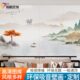 高级感山水壁画 吸音降噪 吸音装 饰壁画客厅办公室沙发背景墙壁画