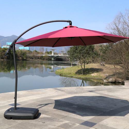 依尔可收室外太阳伞保安岗亭伞物业户外遮阳伞庭院伞休闲伞香蕉伞