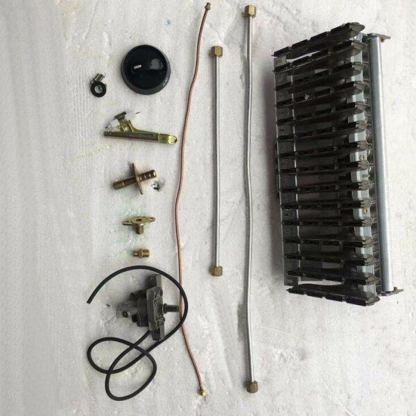 25型50型炒货机火排点火器总成开关燃气11排15排配件板栗机灶头