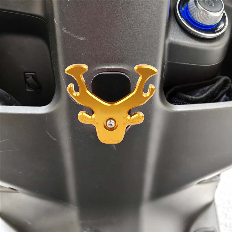 适用于极核电动车AE4 AE4i改装铝合金前置挂钩 AE4i头盔挂钩配件