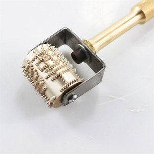 供应滚轮式针刺检验合格养殖屠宰印章防串货滚码机滚筒防伪铜质