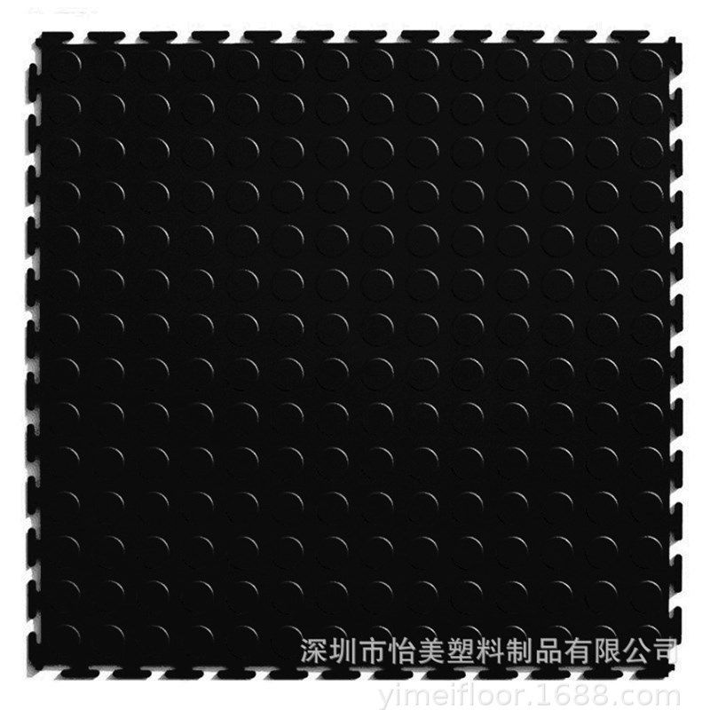 现货PVC工业地板锁扣拼接地胶车间车库汽修厂修理间软胶地垫灰色,家装主材,PVC地板,淘宝优惠券,粉丝福利购,淘宝优惠卷