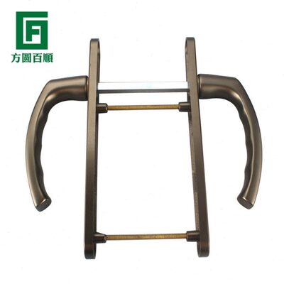 断桥铝铝合金平开门把手 Roto平开门对穿执手 诺托92门把手