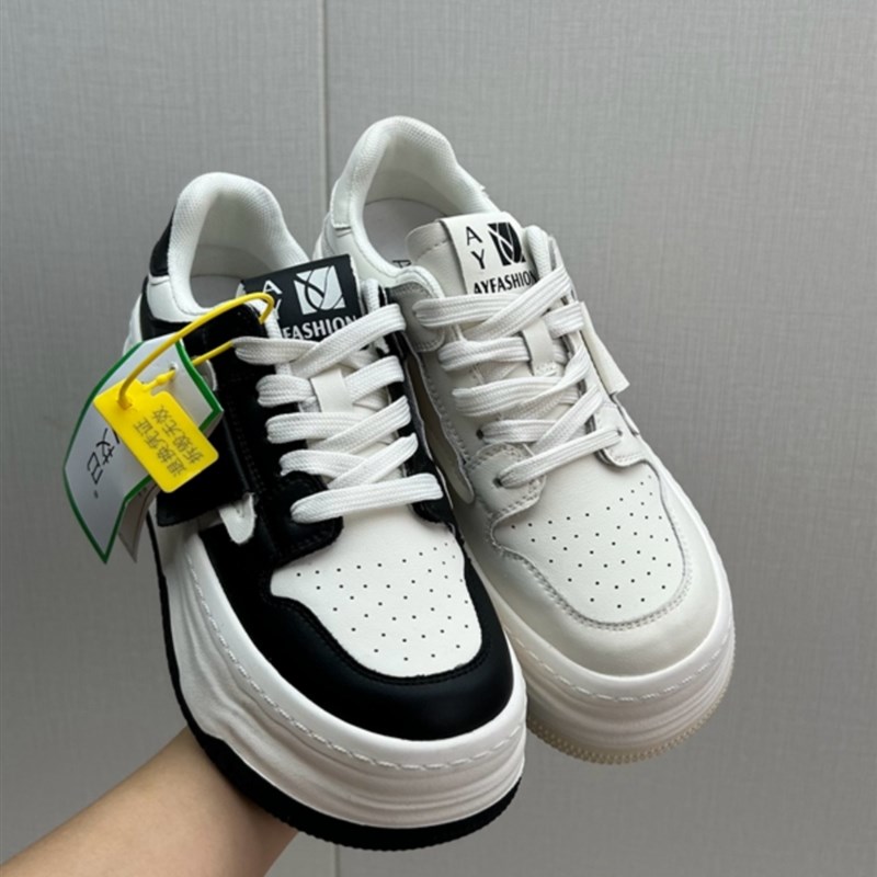 2023加工秋季破码真皮女鞋牛皮休闲工厂女鞋系带透气时尚最容易匹