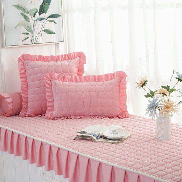 飘窗垫窗台垫卡座坐垫榻榻米阳台垫子卧室飘窗毯欧式定做加厚防滑