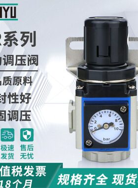 62030/气动调压阀减压-0//亚德客调节阀RG08可调式10/0空气型015