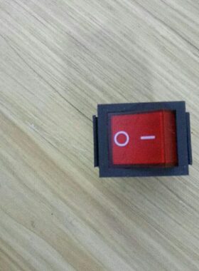 证款红菱原厂保红色电源开关烤箱