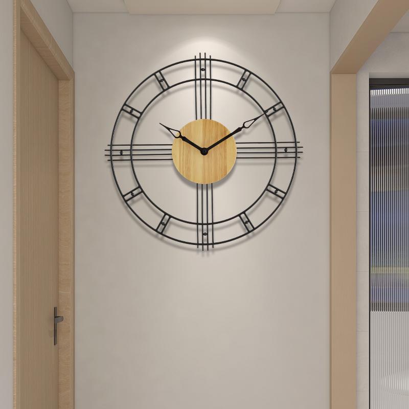 挂钟客厅现代简约艺术挂r表个性时尚挂墙大气家用装饰创意钟表装