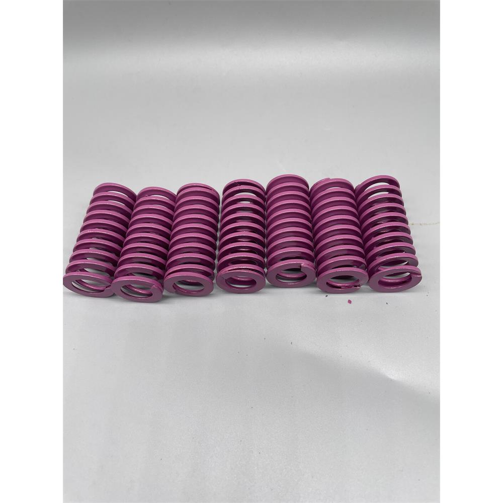 紫色弹簧SWC盘起矩形SSWC怡合达压缩弹簧YSWC8 10 12Z 14 16