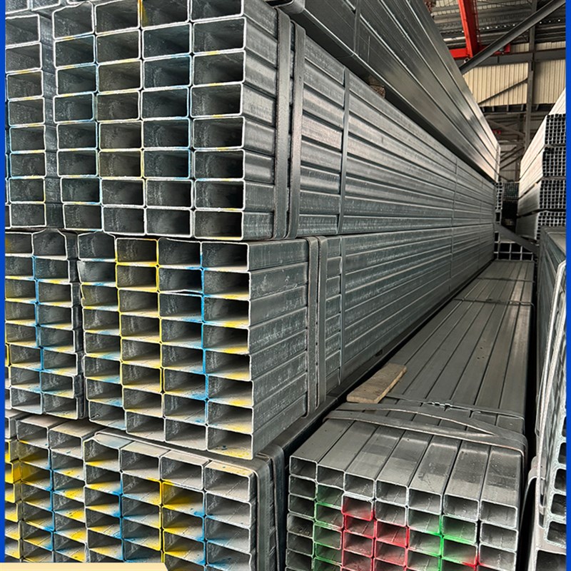 方管钢材6米方钢型材热镀锌方管40x40矩形管40x60铁方通空心钢管