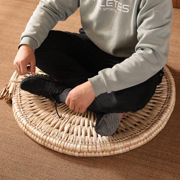 草编垫子坐垫蒲团打坐垫禅修垫拜垫拜佛垫跪垫家用打座静坐禅垫