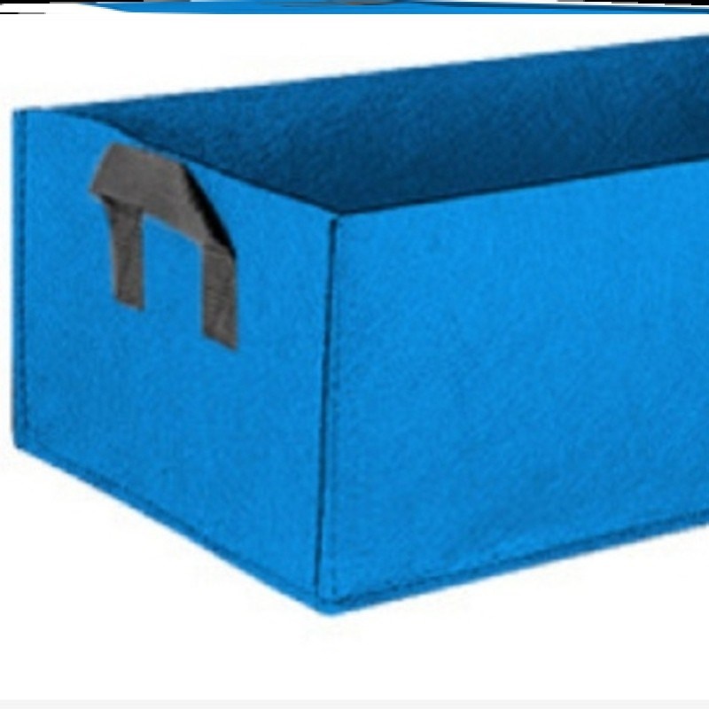 楼顶阳台用长方形毛n毡种植袋无纺布蔬菜植物育苗生长袋加厚美植