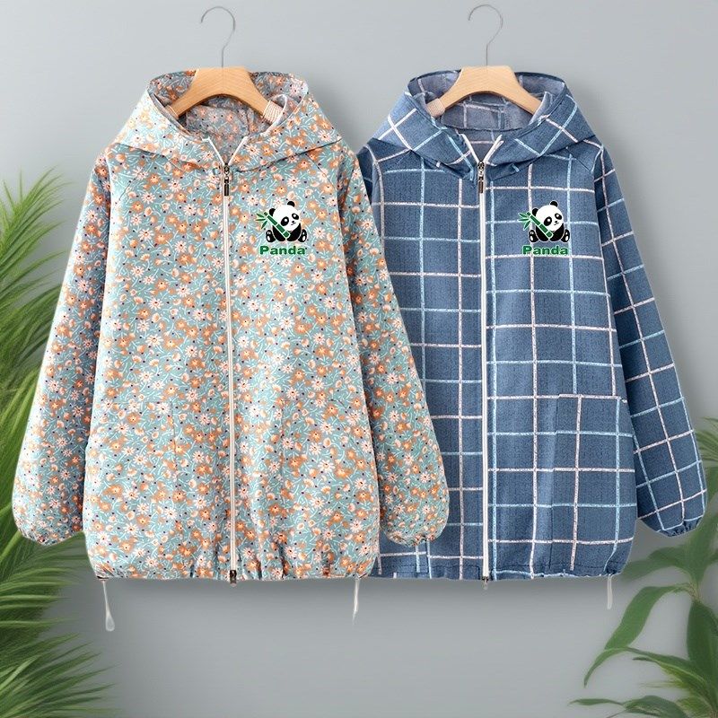 洋气可外c穿罩衣女新款长袖围裙厨房家用流行工作服上班专用年轻