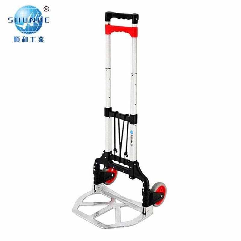 顺和手拉车折叠搬运车拖车小推车拉货小拉车搬P家便携手拉车家用