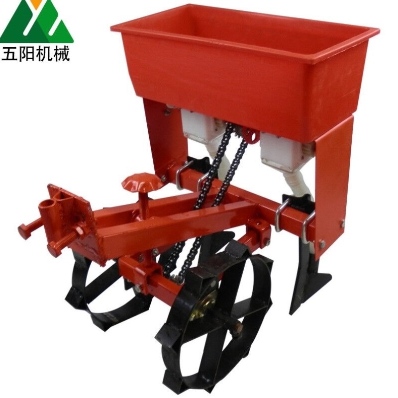 五阳微耕b机播种箱/施肥箱/小型播种施肥箱/农机播种机/下肥斗器/