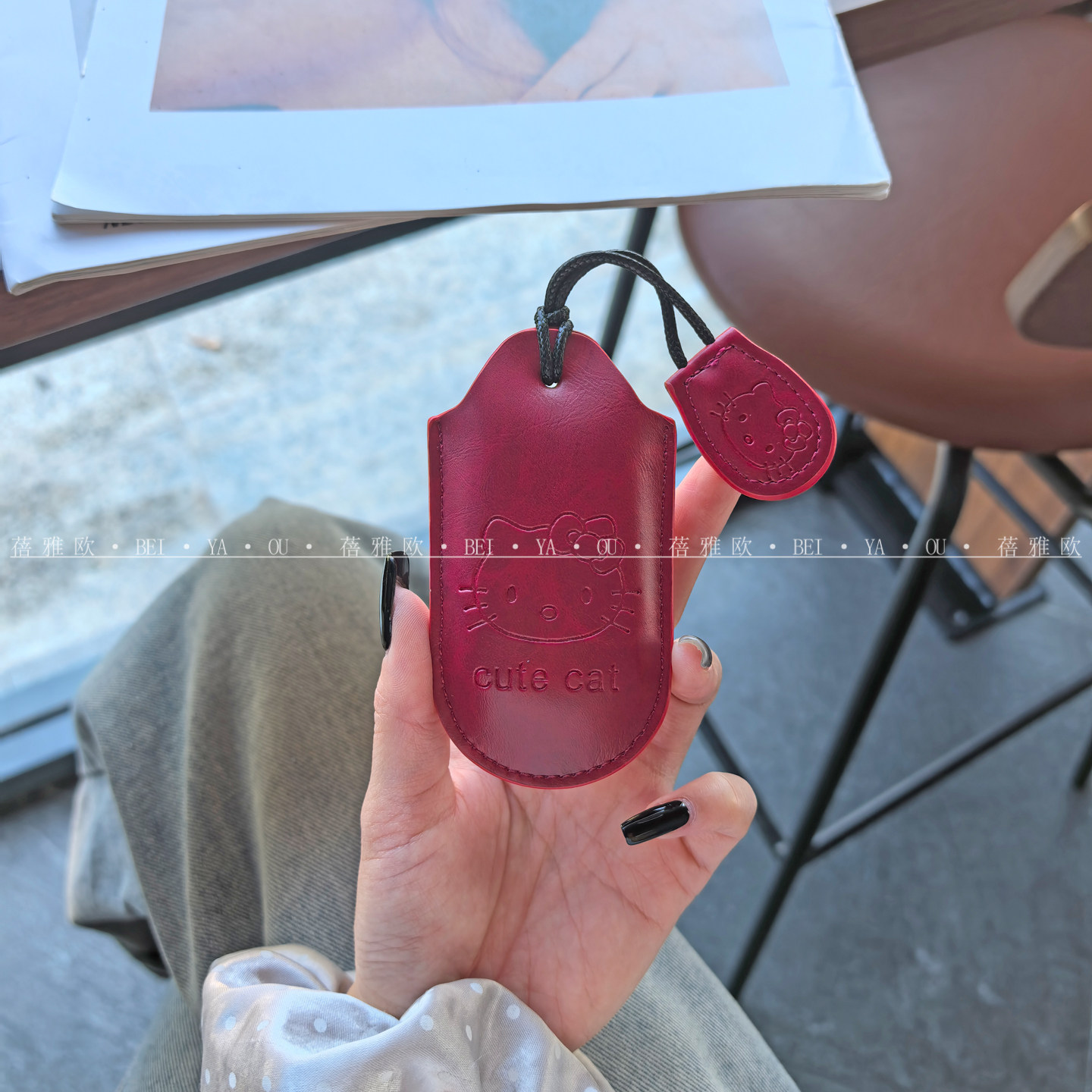 适用理想L9车钥匙套新L8钥匙包L7