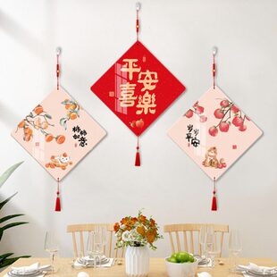 壁饰装饰画餐厅玄关墙面装饰挂件家新轻奢挂画遮丑客厅电视背景墙