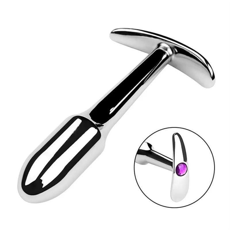 Stainless Steel Anal Pluug Metal Anal ButtPlug Prostate Mass