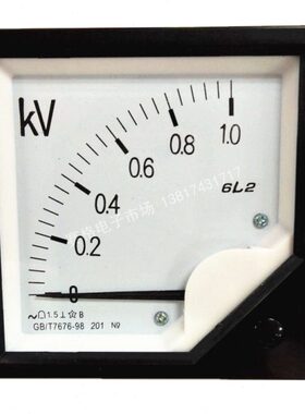V0电压表10电压表 100KV6通  千伏0 非/VL0直表10交流电1-压2V/