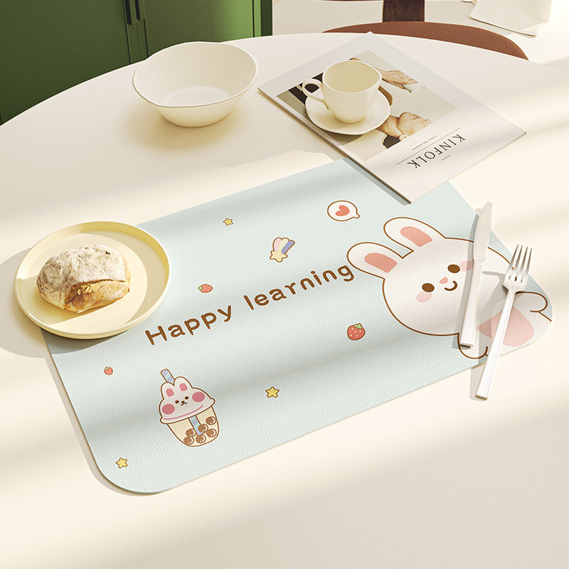 小学生硅胶餐垫可爱少女心防烫隔C热杯垫餐桌防水防油免洗碗碟垫,居家布艺,餐垫,淘宝优惠券,粉丝福利购,淘宝优惠卷