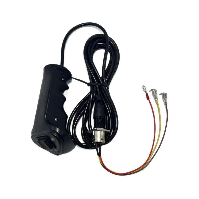 有线遥控汽车越野车绞盘控制器遥控电动绞盘遥T控车载吊机线控