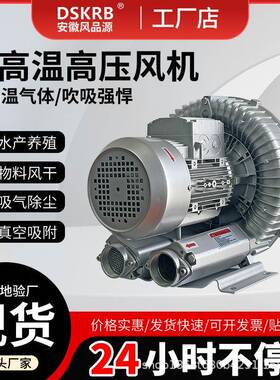 清洗机鼓泡泡用HG-4000S漩涡风机超声波清洗设备用高压旋涡式气泵