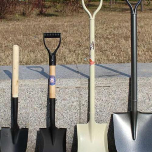 加厚铁锹铲子铁锨农用锰钢挖树挖沙小号铁铲锹户外家用铲子小铁锹