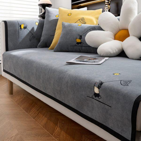 沙发垫四季通用防滑全包坐垫童趣简约布艺沙发盖布靠背垫沙发套罩,居家布艺,沙发垫,淘宝优惠券,粉丝福利购,淘宝优惠卷