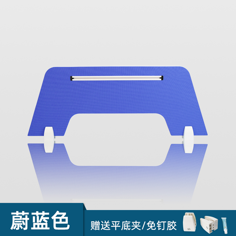 办公桌屏风挡板桌面隔断隔板网格布艺桌面分隔挡板T员工工位分隔