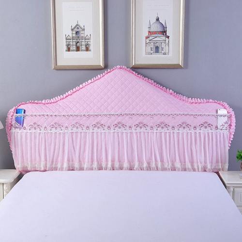 定制欧式半圆铁艺床头罩防尘老式不规则床头套加棉加厚皮实木防护