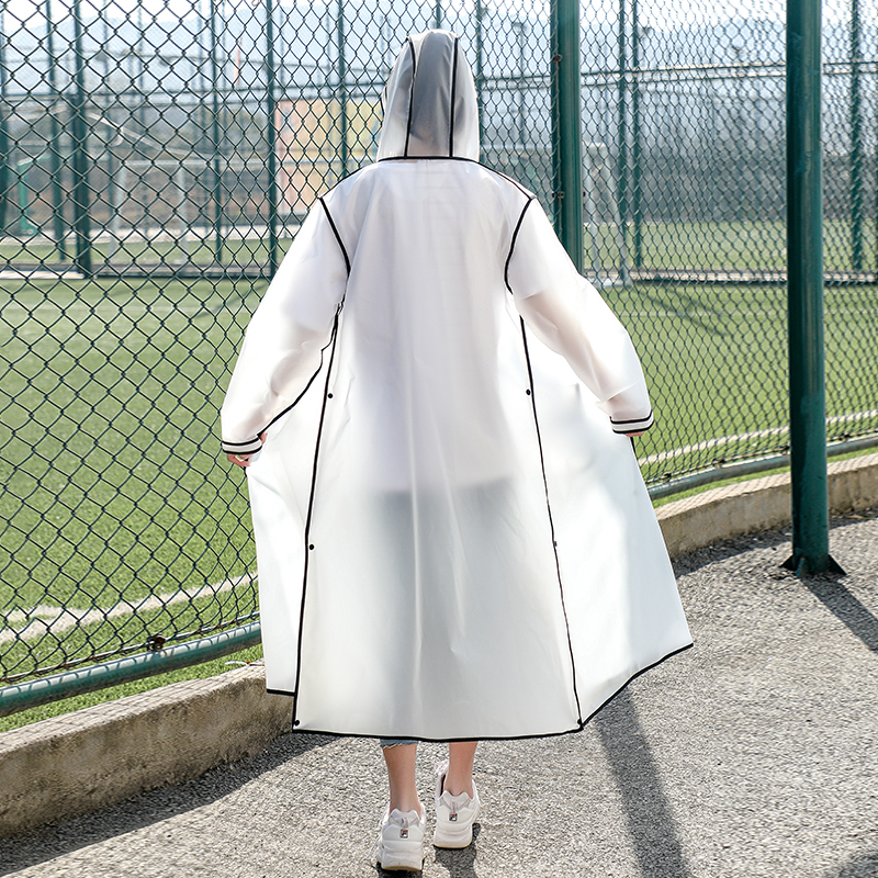 雨衣电动车可带头盔无后视镜男单人背包自行车骑行雨披女款网红潮