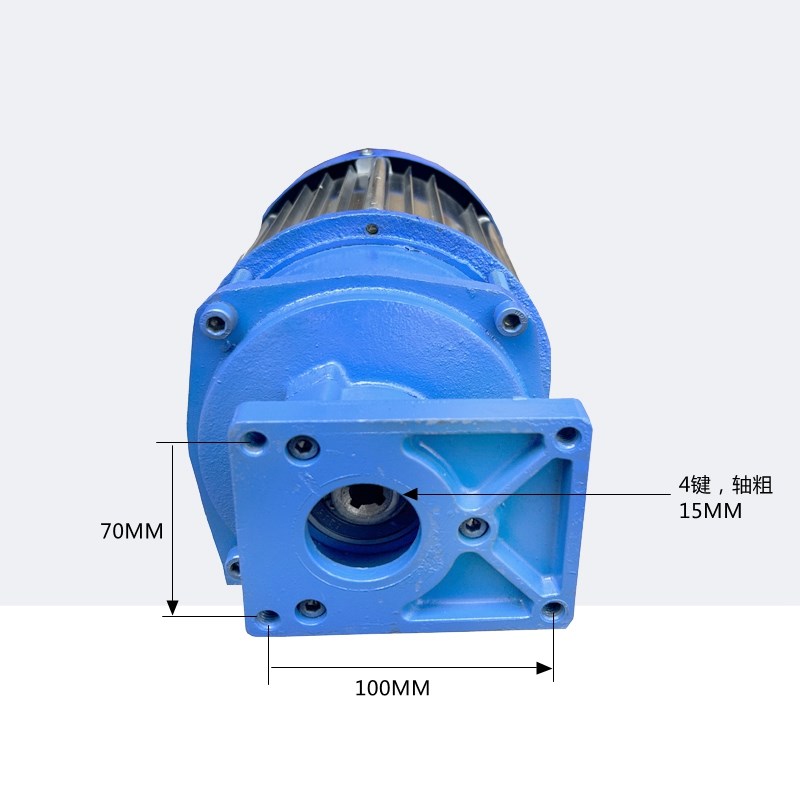 无刷动力单元48V60V72改装电动铲车叉车直插式液压齿轮泵直流电机